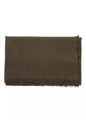 Gucci silk-blend scarf - Green