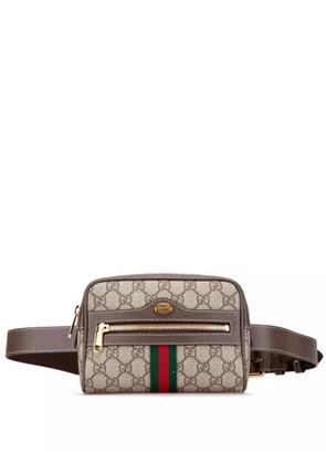 Gucci Pre-Owned 2016-2025 Small GG Supreme Ophidia belt bag - Brown