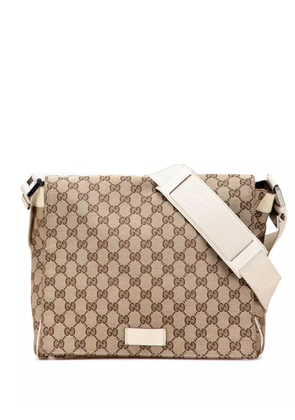 Gucci Pre-Owned 2000-2015 GG Canvas crossbody bag - Brown