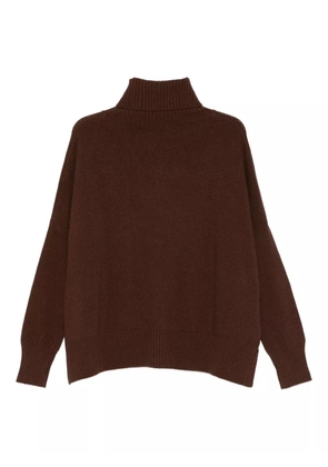 Ma'ry'ya roll-neck sweater - Brown