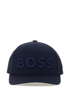 BOSS logo-embroidered baseball cap - Blue