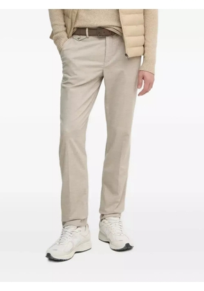 Hackett branded-button trousers - Neutrals