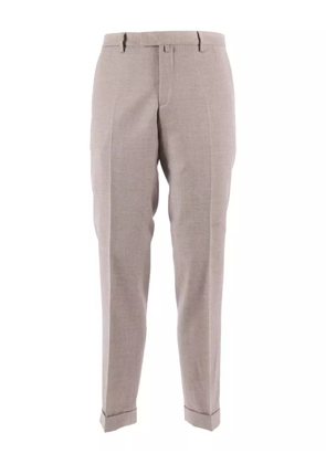 Briglia 1949 cuffed trousers - Brown