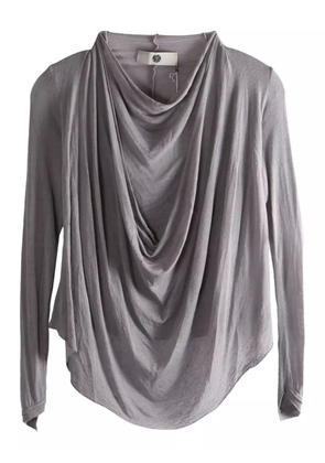Marc Le Bihan draped top - Grey
