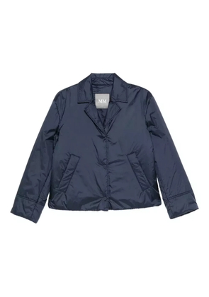 Max Mara quilted-lapels jacket - Blue