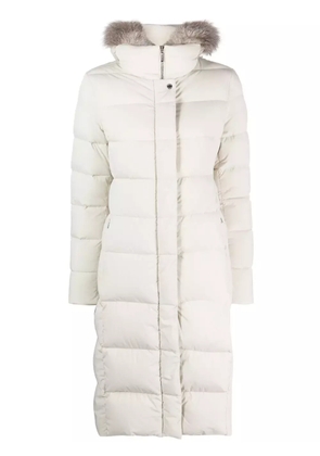 Moorer Zagarakn padded coat - Neutrals