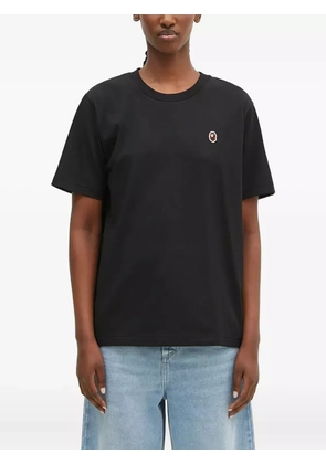 A BATHING APE® logo-appliqué T-shirt - Black