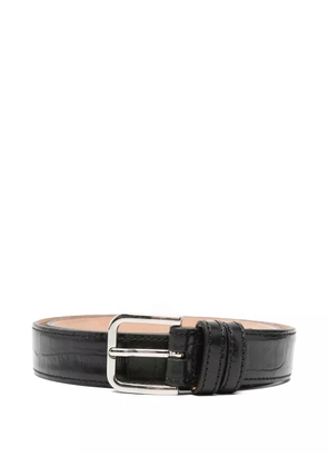 Cordera crocodile-leather belt - Black