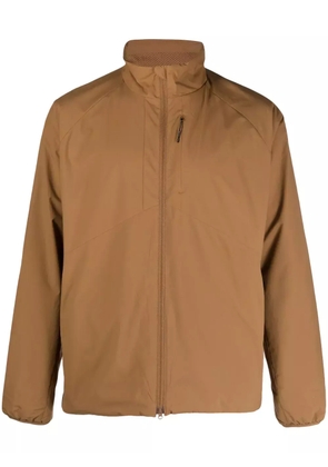 Snow Peak Octa high-neck jacket - Brown