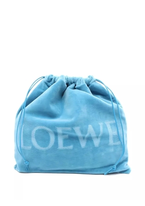 Loewe Pre-Owned medium drawstring pouch - Blue