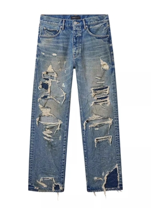 Purple Brand P011 Repair Blowout jeans - Blue