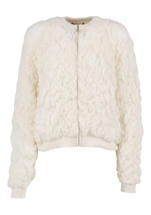 Fabiana Filippi textured cardigan - White