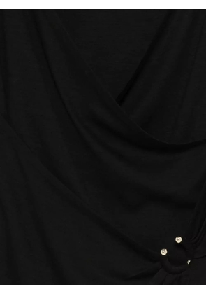 CHIARA BONI La Petite Robe asymmetric blouse - Black