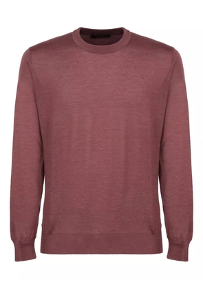 slowear crewneck knitwear - Red