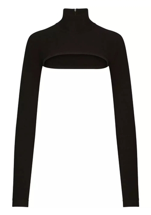 Dolce & Gabbana KIM DOLCE&GABBANA roll-neck shrug - Black