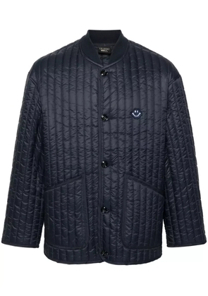 Joshua Sanders patch-detail bomber jacket - Blue