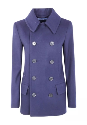 Polo Ralph Lauren buttoned wool-blend peacoat - Blue