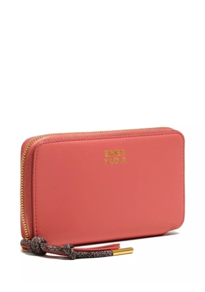 Bimba y Lola leather zip wallet - Pink
