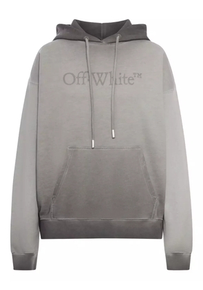Off-White cotton hoodie - Black