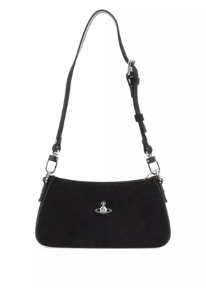 Vivienne Westwood Tasha leather shoulder bag - Black