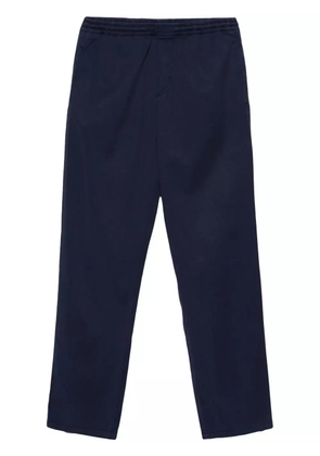 ASPESI drawstring-waist tapered trousers - Blue