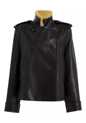 KHAITE Dean leather jacket - Black
