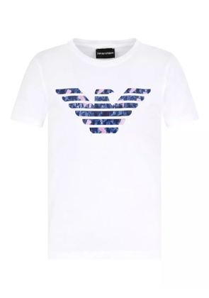 Emporio Armani eagle.graphic T-shirt - White