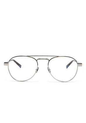 Saint Laurent Eyewear round-frame glasses - Silver