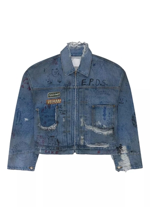 Paly Ur Fantasy denim jacket - Blue
