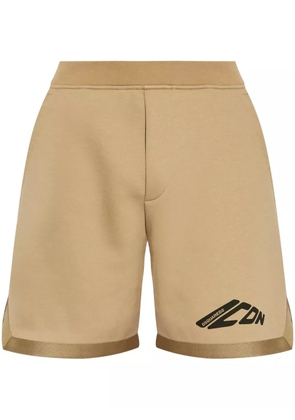DSQUARED2 printed track shorts - Neutrals