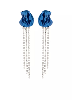 Sterling King Georgia crystal-embellished drop earrings - Silver