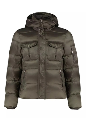 Moorer Nevio hooded jacket - Green