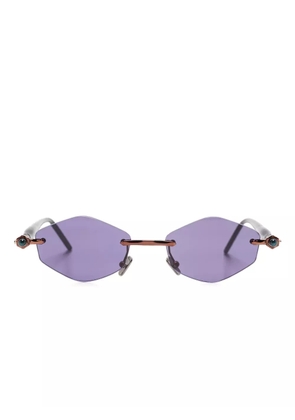 Kuboraum Maske P60 sunglasses - Brown