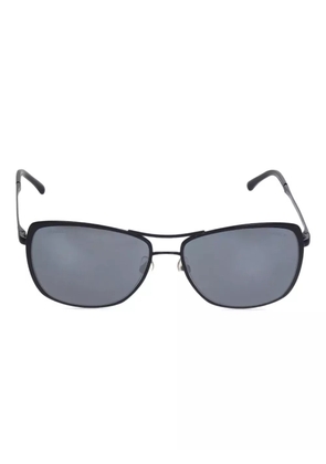 CHANEL Pre-Owned 2010s square-frame sunglasses - Black