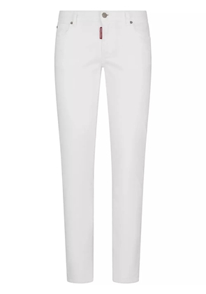 DSQUARED2 low-rise slim-cut jeans - White