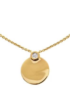 Monica Vinader circular-pendant chain necklace - Gold