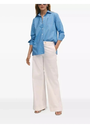 Brooks Brothers wide-leg trousers - White