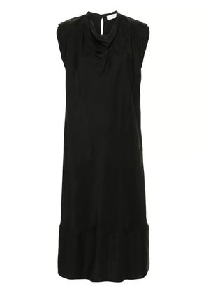 LEMAIRE short-sleeve dress - Brown