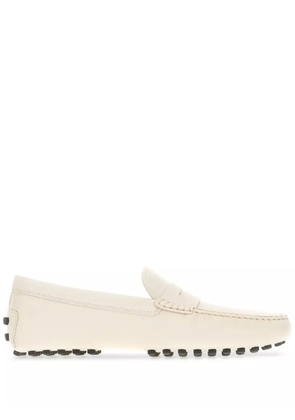 Tod's leather loafers - Neutrals