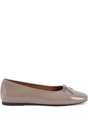 VAGABOND Jolin bow-detail round toe flats - Neutrals