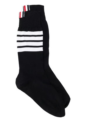 Thom Browne 4-Bar stripe socks - Black