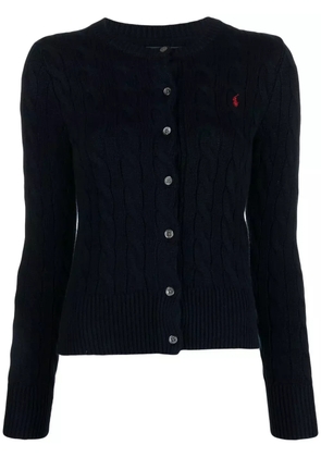 Polo Ralph Lauren Polo Pony cable-knit cardigan - Blue