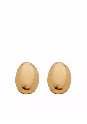 Monica Vinader mini Nura nugget stud earrings - Gold