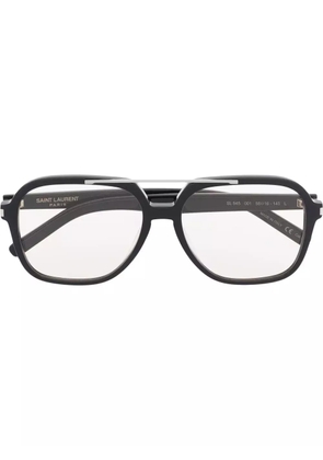Saint Laurent Eyewear pilot-frame sunglasses - Black