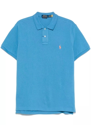 Polo Ralph Lauren Polo Pony-embroidered polo shirt - Blue