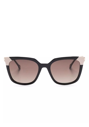 Carolina Herrera square-frame sunglasses - Black
