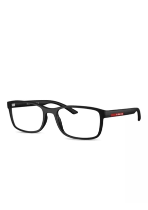 Prada Linea Rossa 06RV rectangle-frame glasses - Black