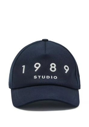 1989 STUDIO embroidered logo cap - Blue