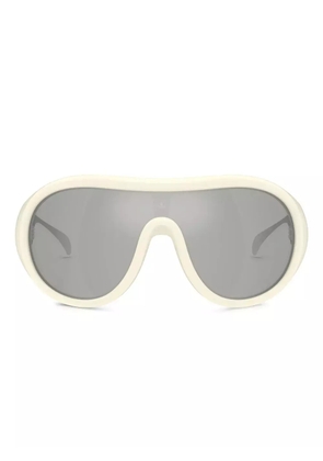 Moncler Eyewear Cloche sunglasses - White