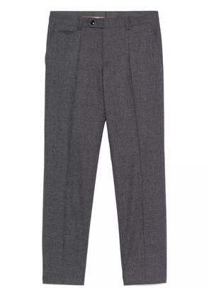 BOSS Prince of Wales-check trousers - Grey